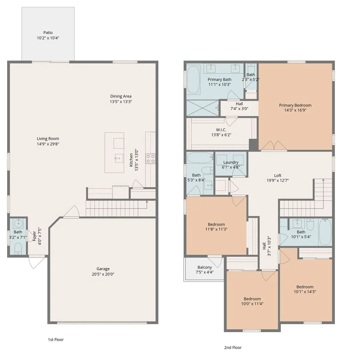 Maple floor plan drawing