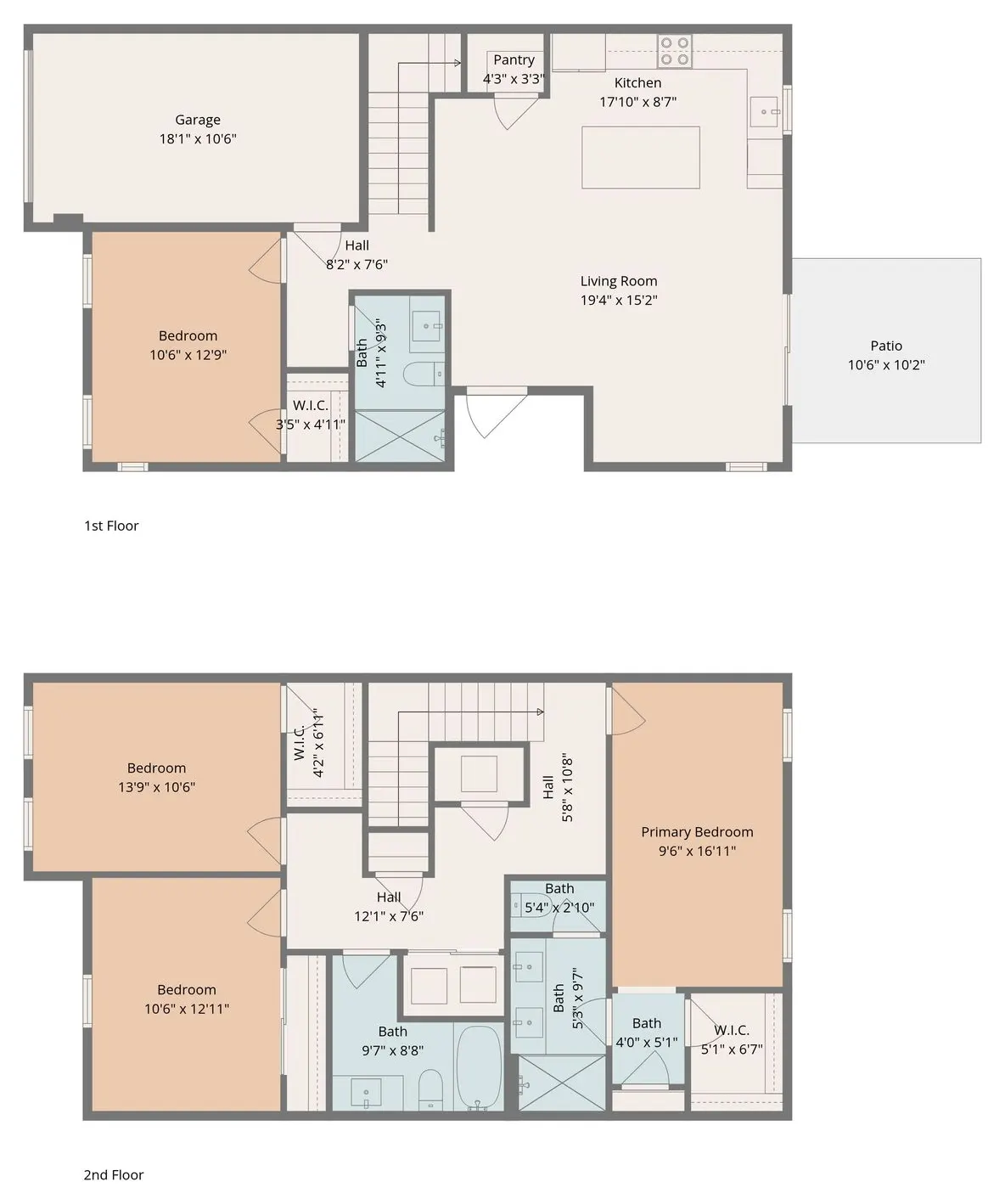 Opal floor plan drawing